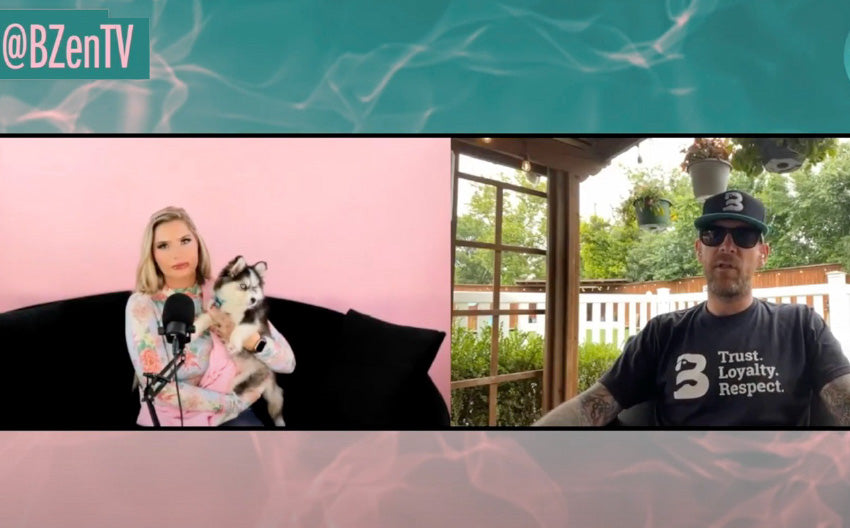 Brad on B Zen TV with Brittany Madrid