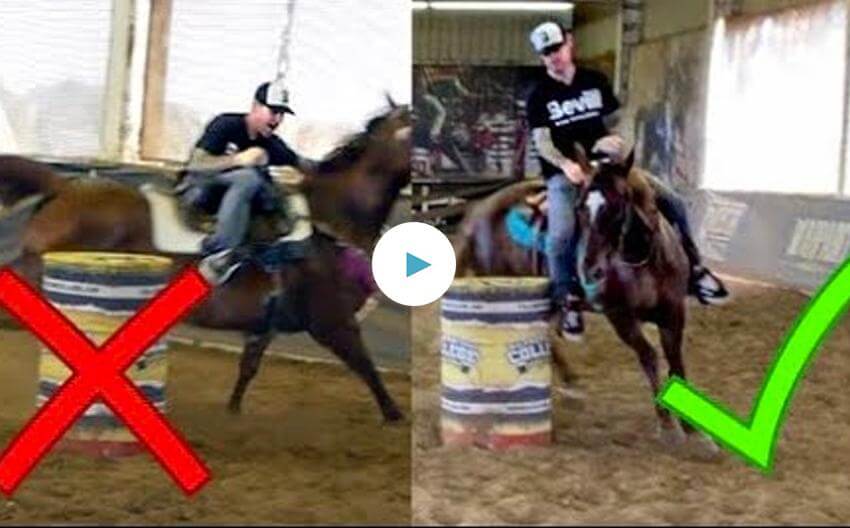 Teaching A Beginner To Barrel Race! (Part 1)
