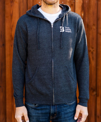 BDB Stamp Zip Hoodie